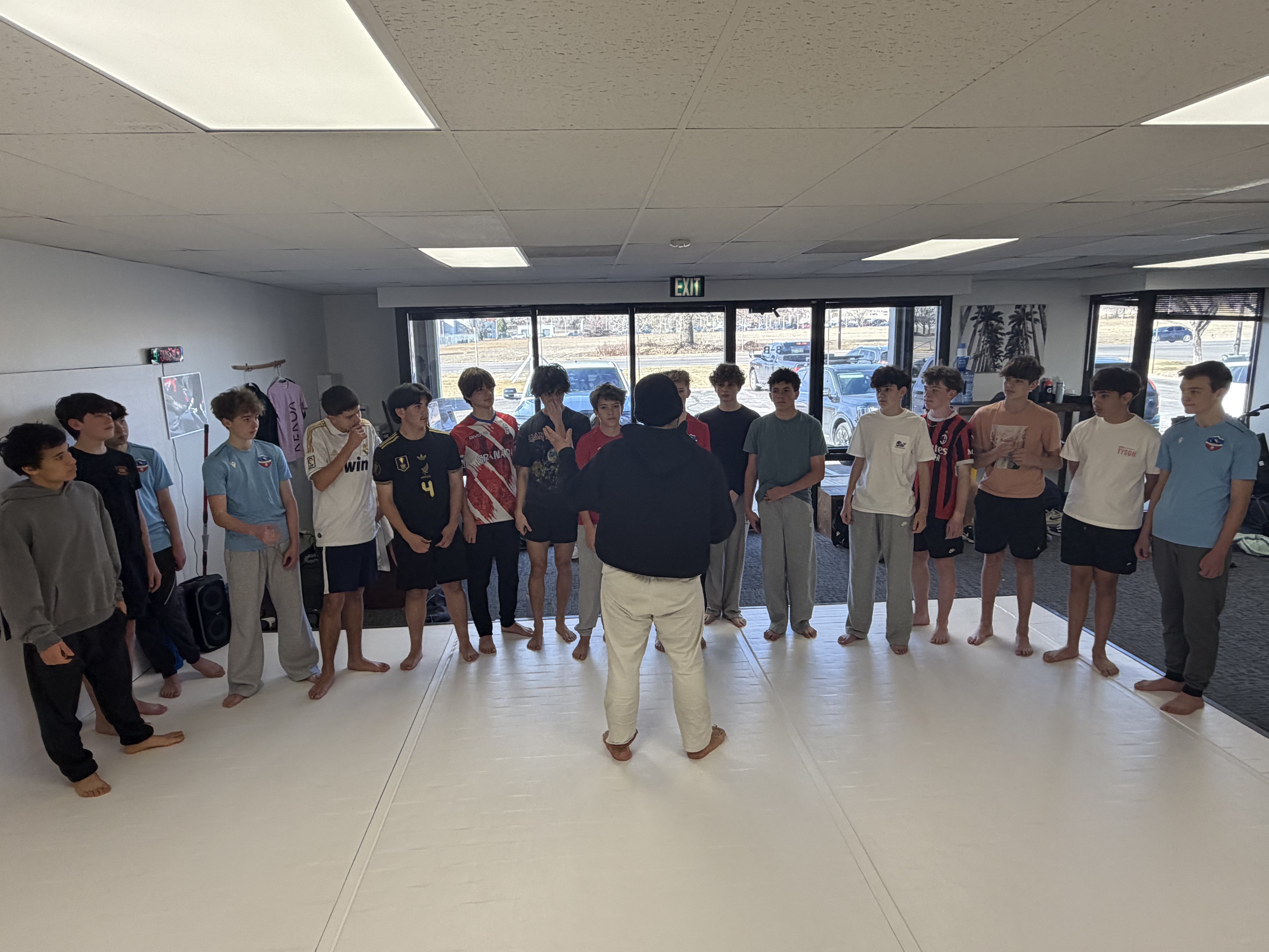 The Shōgun community together on the mats